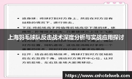 上海羽毛球队反击战术深度分析与实战应用探讨